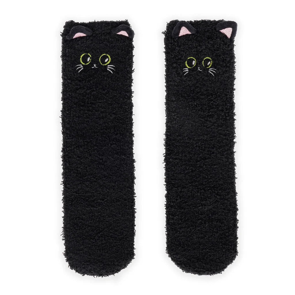 Legami - Calzini Antiscivolo per Adulti Kitty Black 35-42 - It’s a Match!