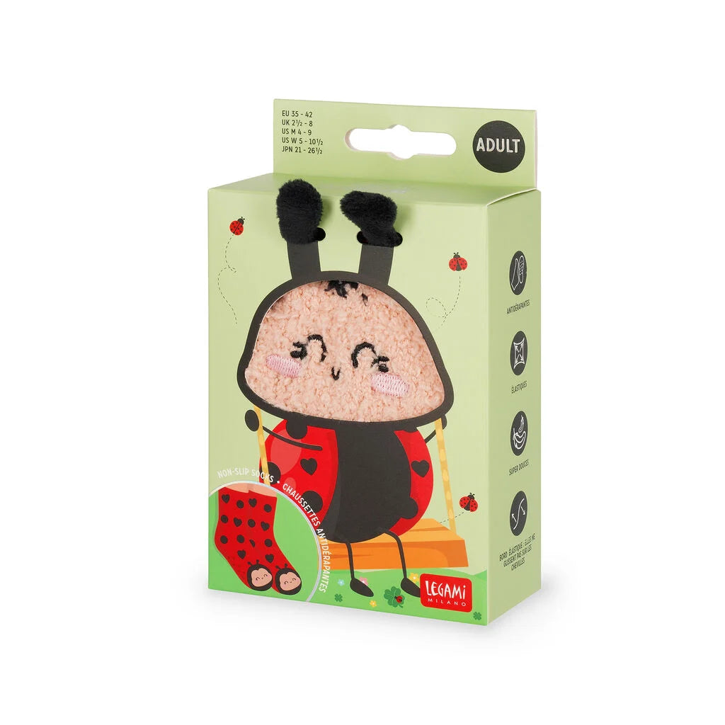 Legami - Calzini antiscivolo bambini Ladybug 26–34 - It’s a Match!
