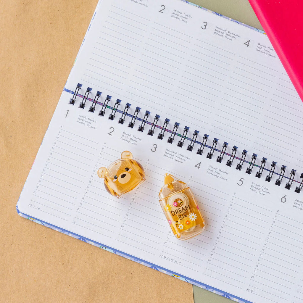Correttore a Nastro Legami Teddy Bear | Copertura Totale, Subito Sovrascrivibile