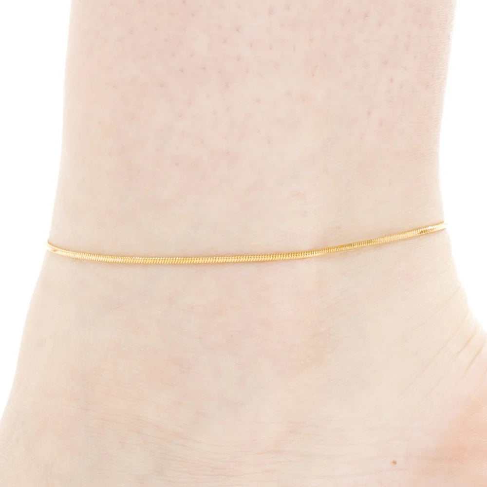 Cavigliera Donna in Acciaio IP Gold – Luca Barra