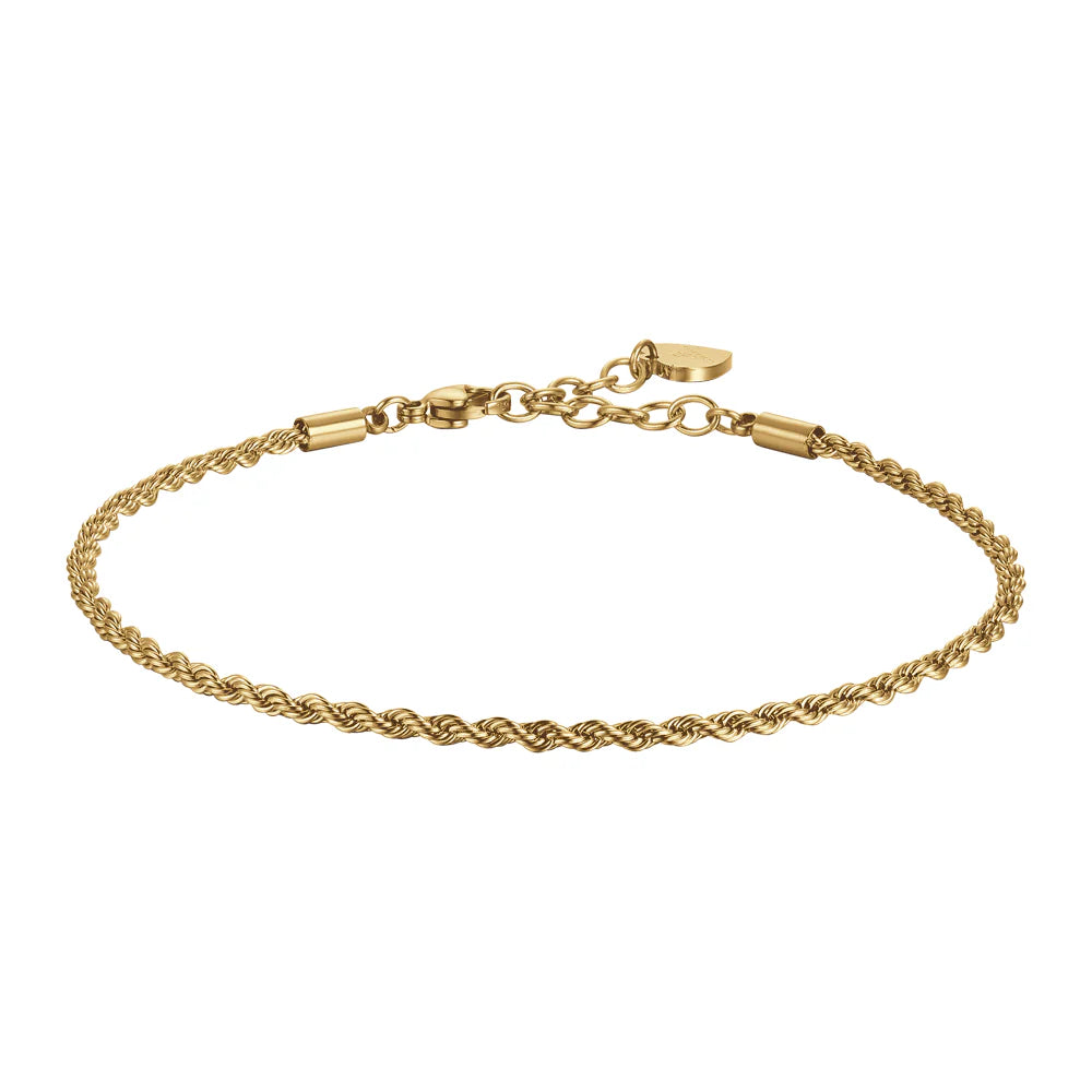 Cavigliera Donna in Acciaio IP Gold – Luca Barra