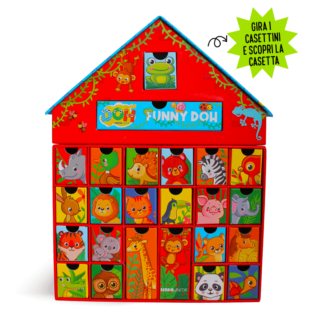 Calendario dell'avvento DOH di Tinta Unita