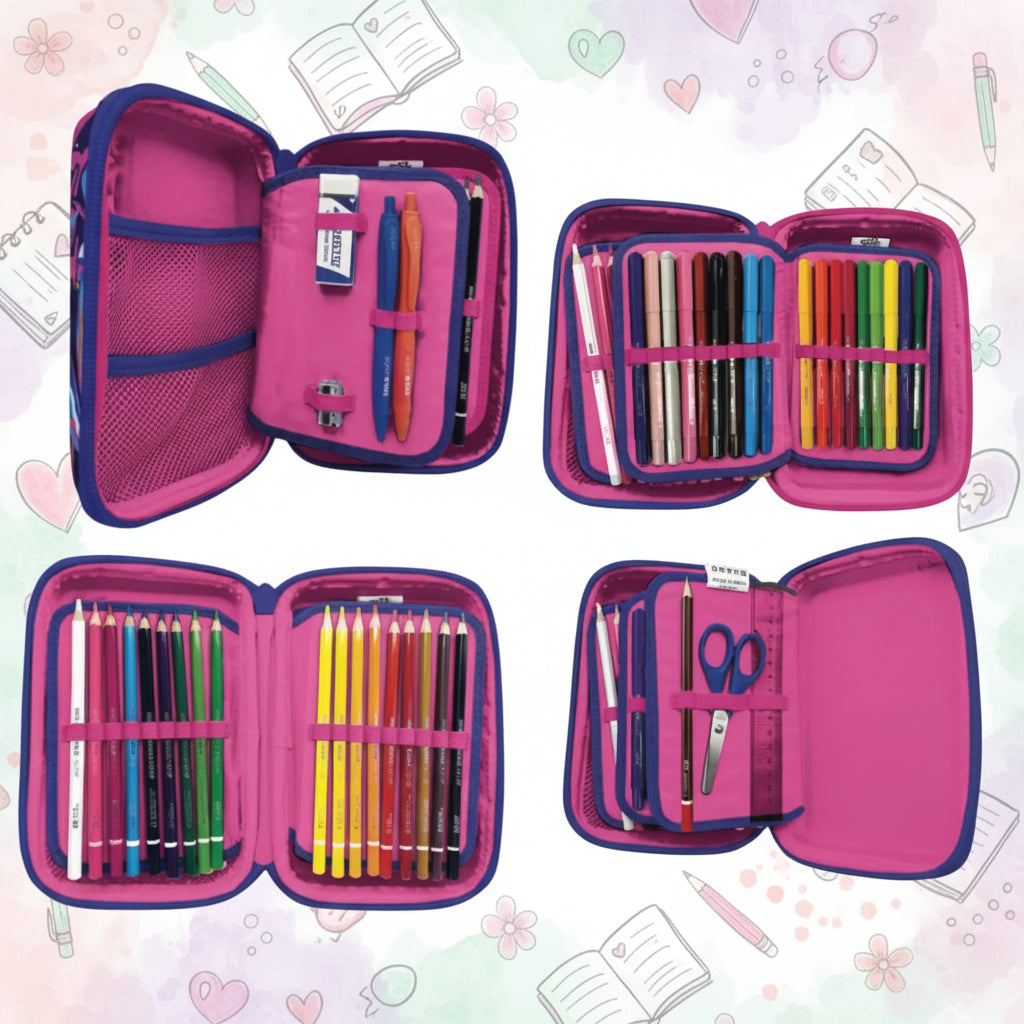 Astuccio One Time Crazy Girl con Patch Staccabili e Contenuto – Tinta Unita Click