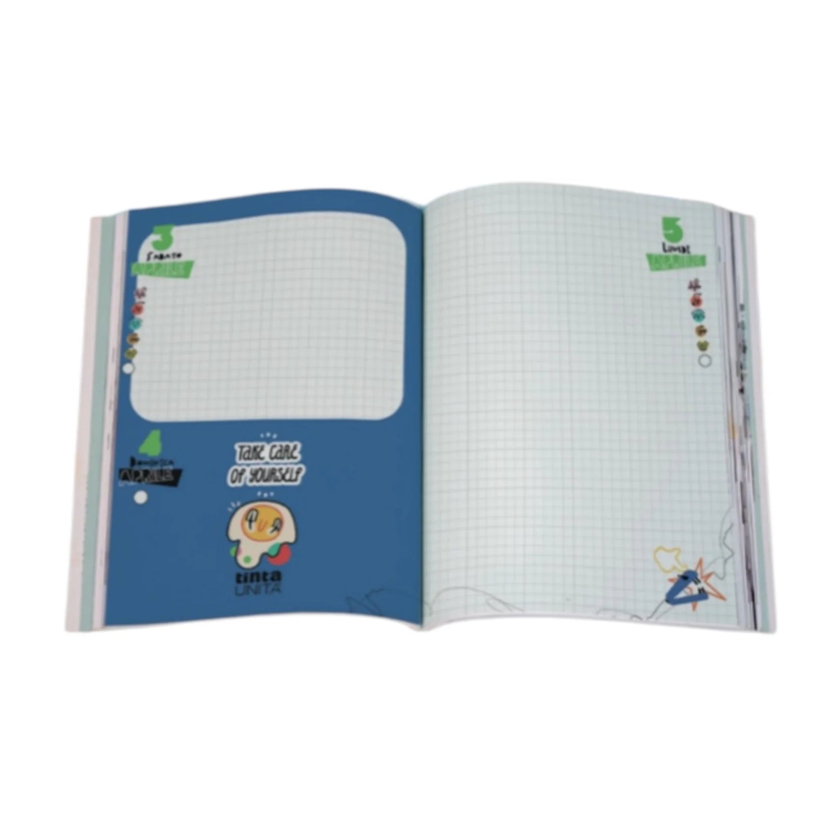Diario Scolastico 12 Mesi 2026-2027 – Tinta Unita Teen con 4 Art Marker