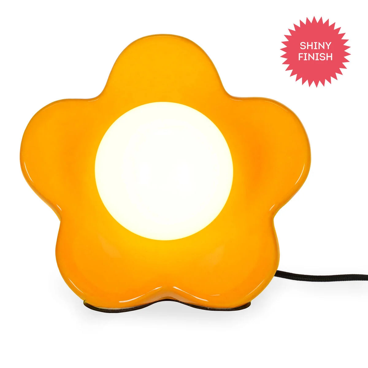 Lampada LED da Tavolo Legami Flower Power – Shiny Orange