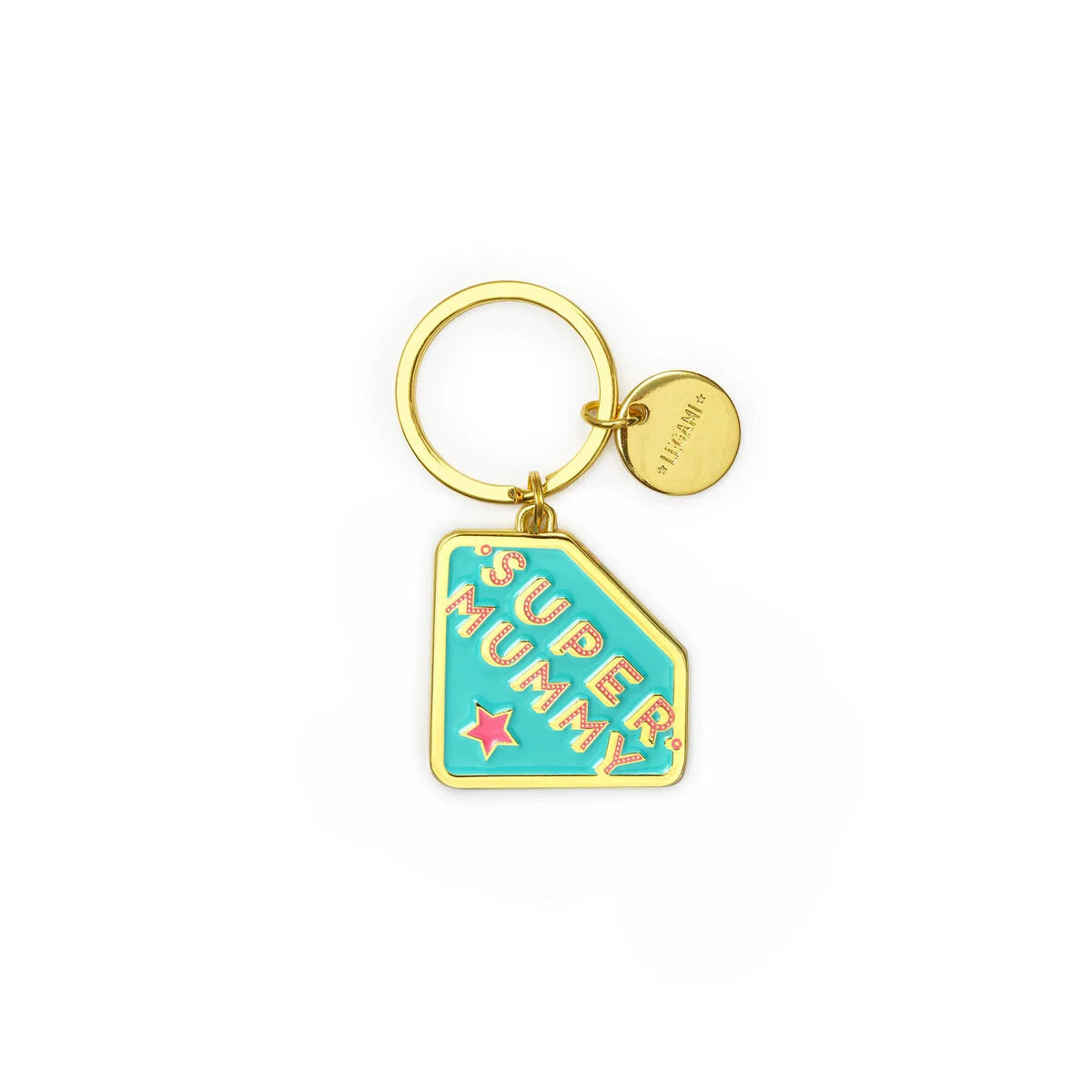 Legami What a Key Ring! Super Mummy – Portachiavi in Metallo Smaltato