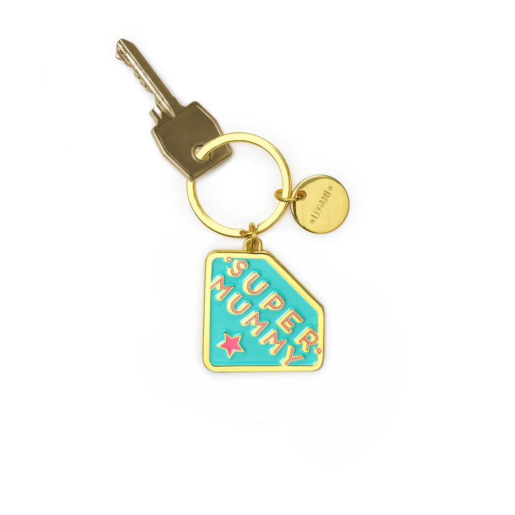 Legami What a Key Ring! Super Mummy – Portachiavi in Metallo Smaltato