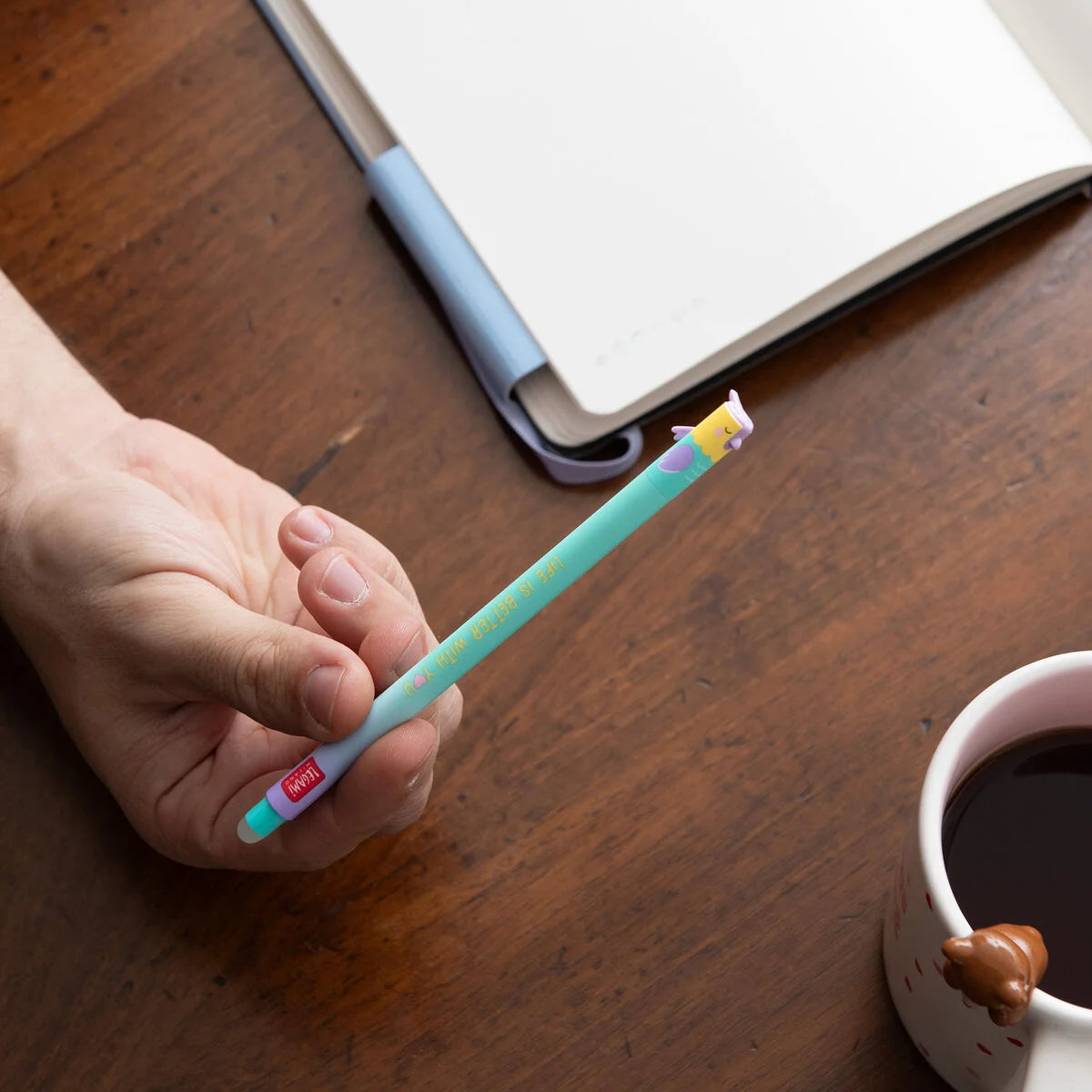 Legami: Set di 2 Penne Gel Cancellabili - Better Together