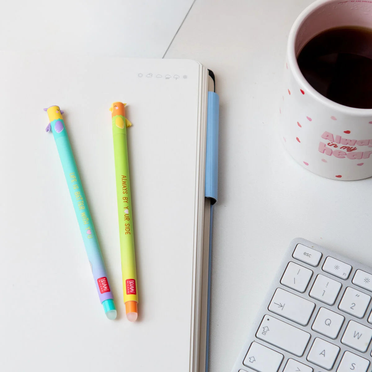 Legami: bundle con 2 Penne Gel Better Toghether + Lampada da tavolo Love is in the air