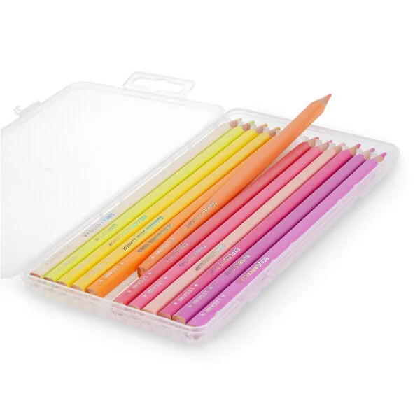 Legami: Set di 12 Matite Colorate Live Colorfully nella Sunset Palette
