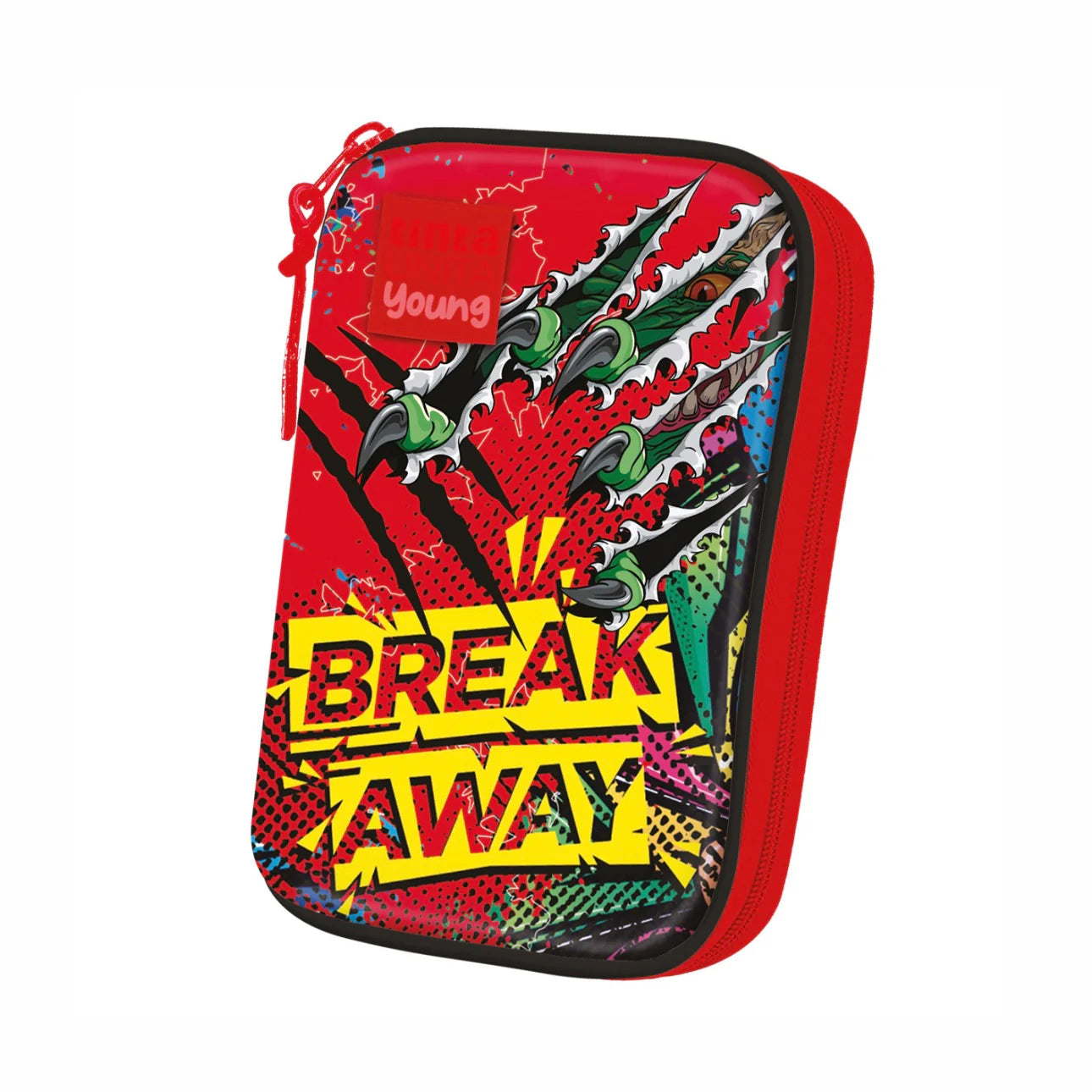 Astuccio One Time Raptor | 1 Zip 3 Piani + Buono Mirabilandia – Tinta Unita Young