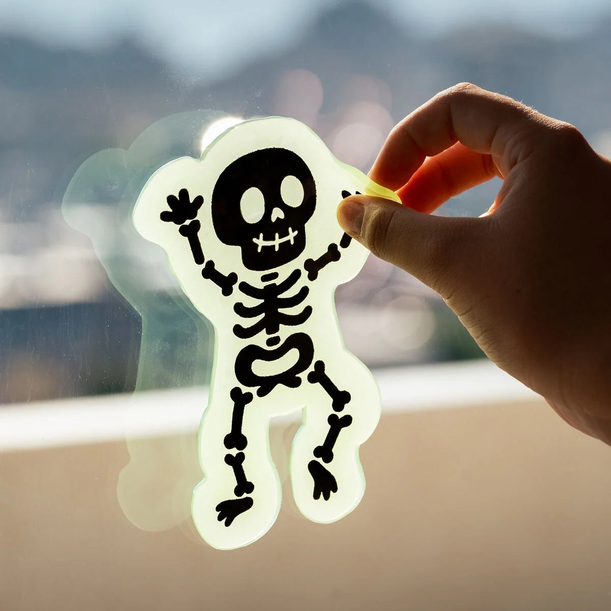 Legami Halloween Set Adesivi Gel per Finestra Windo-Glow – 11 Vetrofanie Fosforescenti