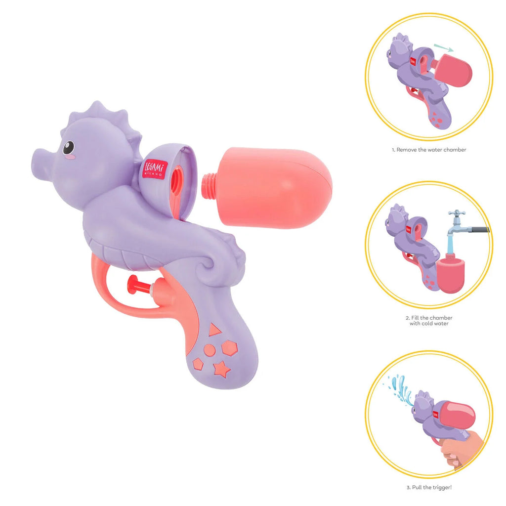 Pistola ad Acqua Legami – Seahorse Cavalluccio Marino Water Gun