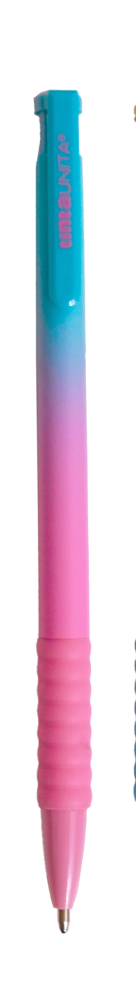 Penna Semi Gel Click Gradient Inchiostro Blu Be Happy – Tinta Unita