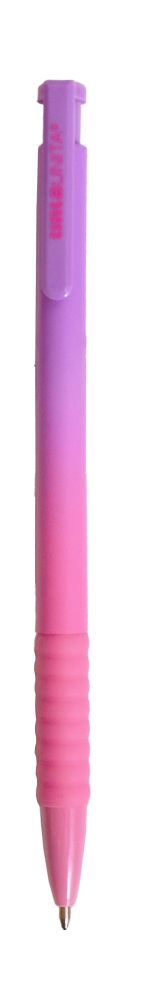 Penna Semi Gel Click Gradient Inchiostro Blu Be Happy – Tinta Unita