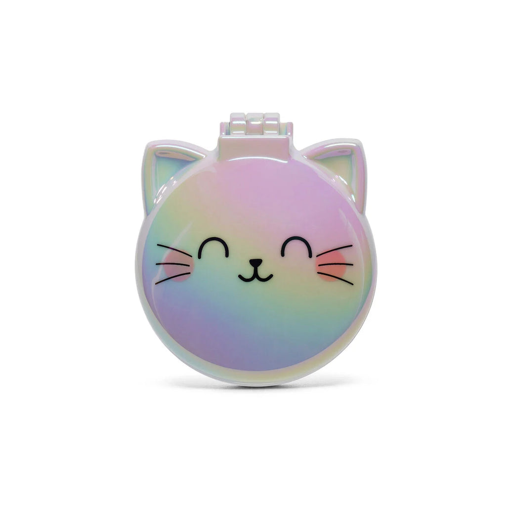 Legami Nice Hair Kitty – Spazzola con Specchio Tascabile