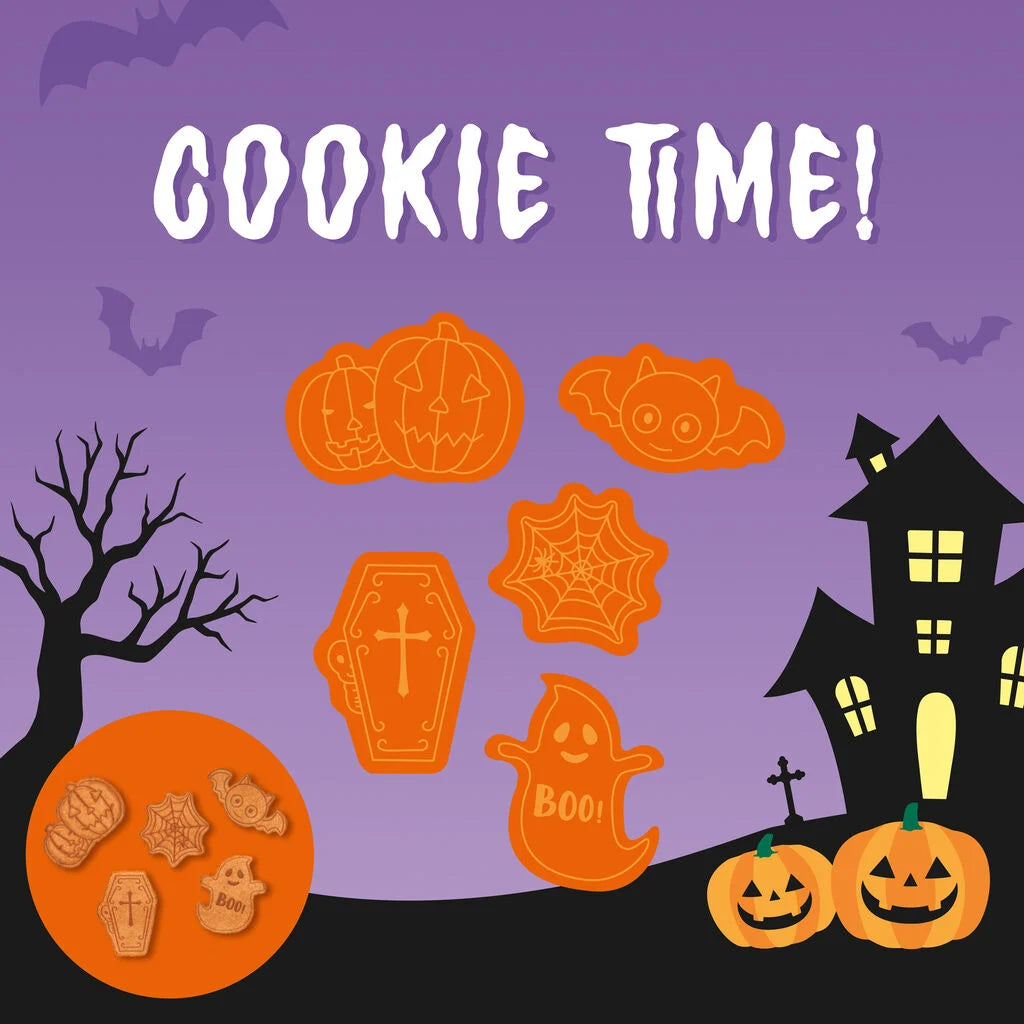 Legami Bake Me Happy, Set 5 Formine Tagliabiscotti Halloween