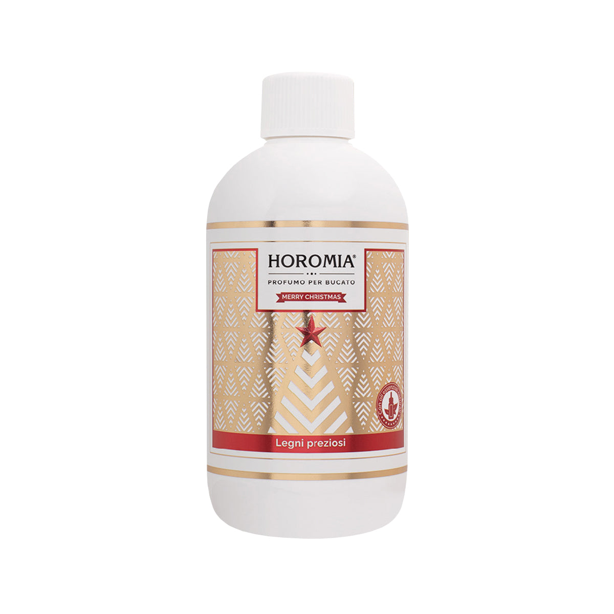 HOROTWINS Legni Preziosi: confezione regalo contenente il profuma bucato e il profumo spray per tessuti della stessa fragranza.