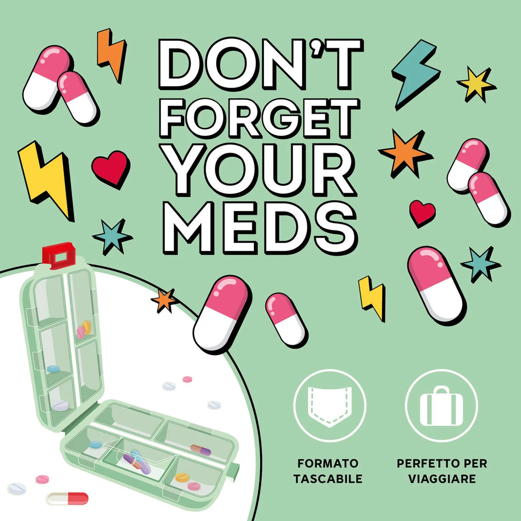Legami: Con un tocco di stile, la pillola va giù! Il Portapillole - Sos Pill Box