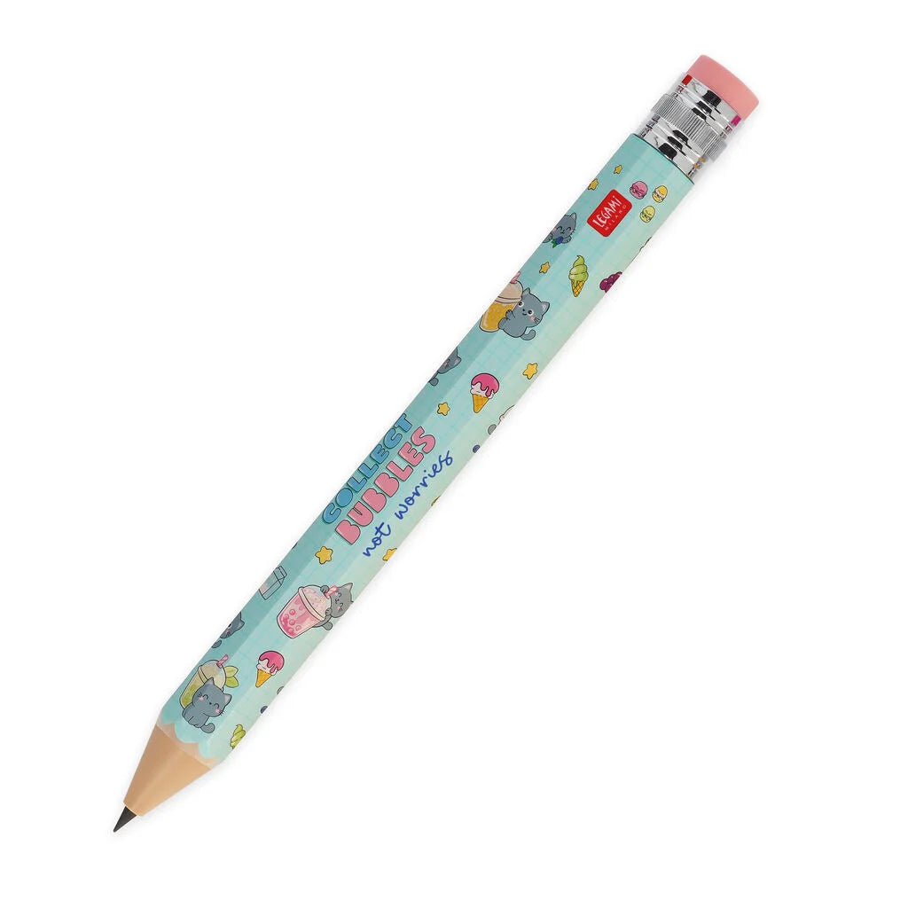 Legami Matita Gigante Kitty Magic Pencil Jumbo – Mina 6000 m con Gomma