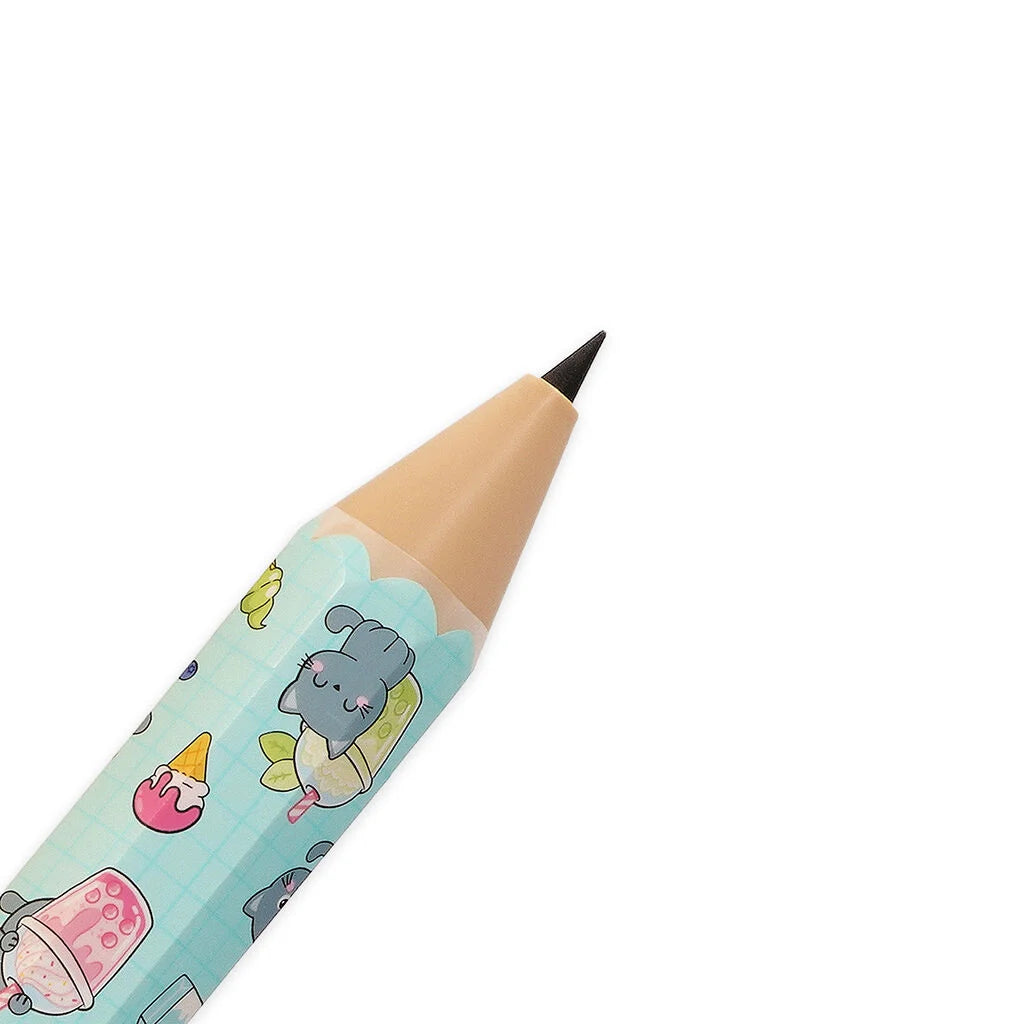 Legami Matita Gigante Kitty Magic Pencil Jumbo – Mina 6000 m con Gomma