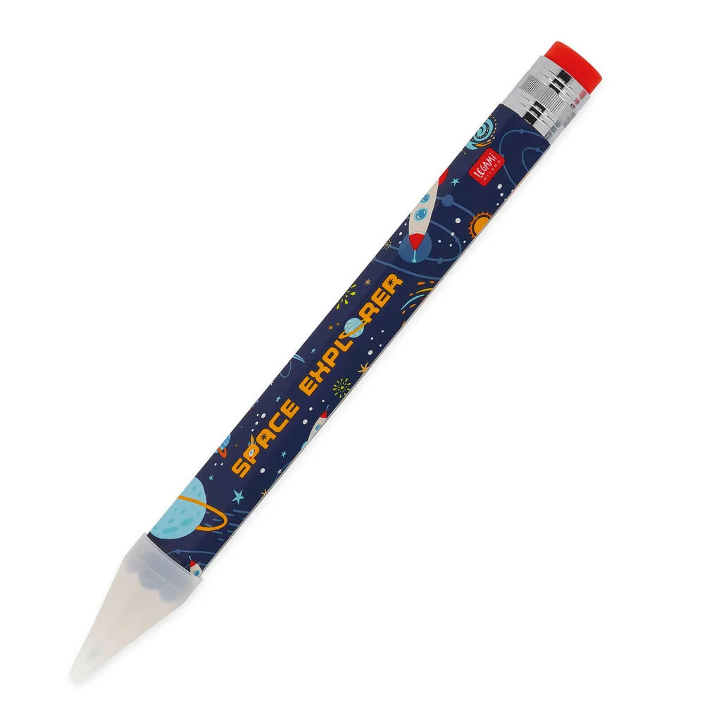 Legami Matita Gigante Space Magic Pencil Jumbo – Mina 6000 m con Gomma