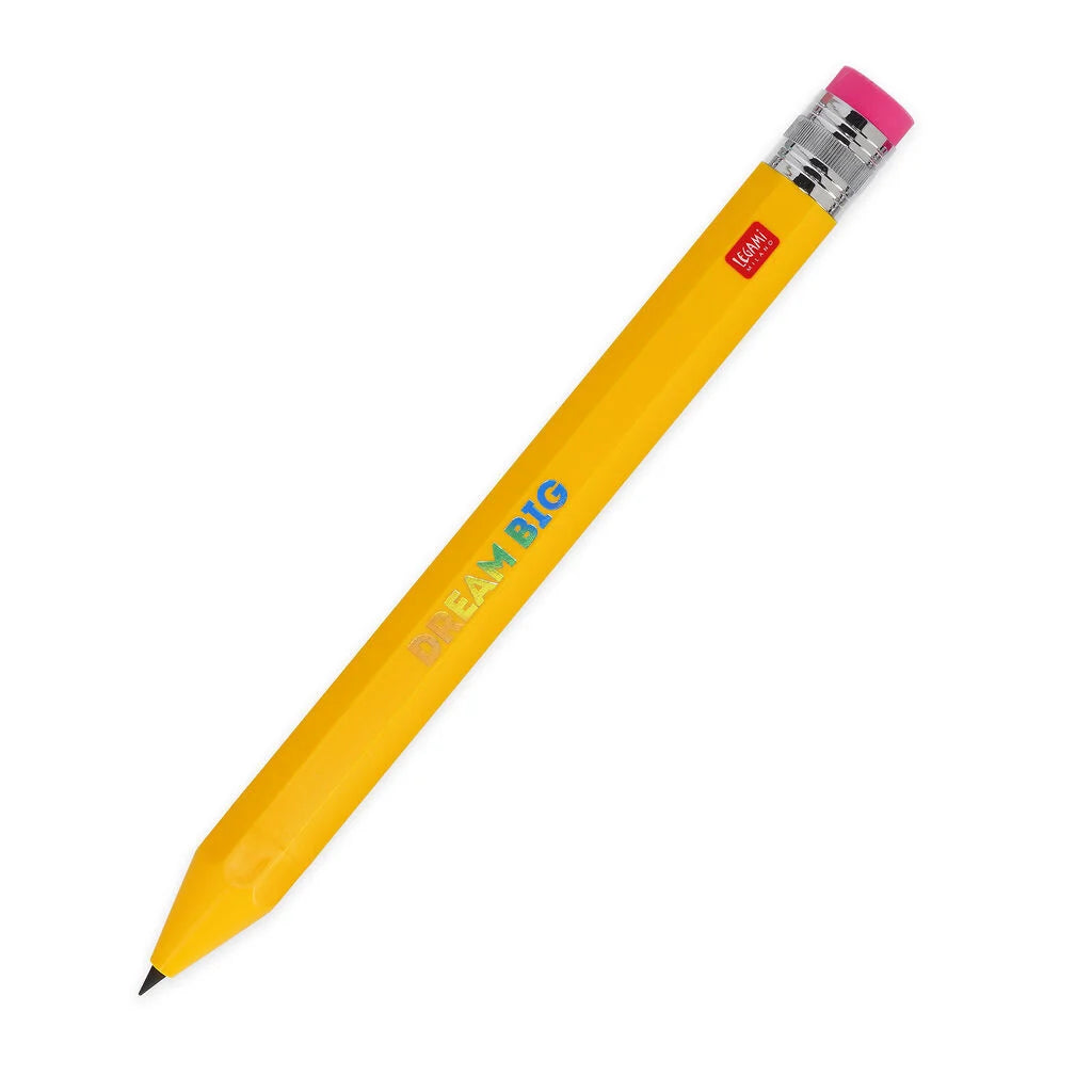 Legami Matita Gigante Dream Big Magic Pencil Jumbo – Mina 6000 m con Gomma