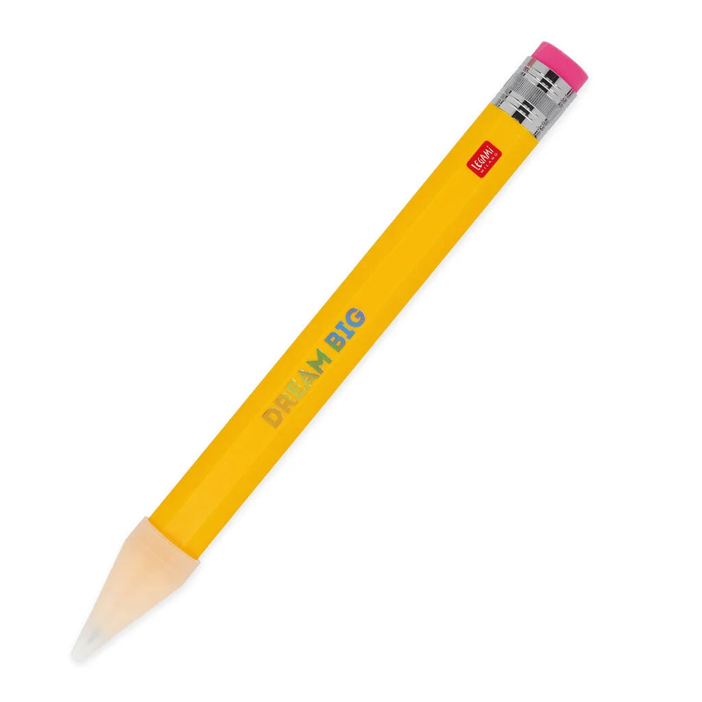 Legami Matita Gigante Dream Big Magic Pencil Jumbo – Mina 6000 m con Gomma