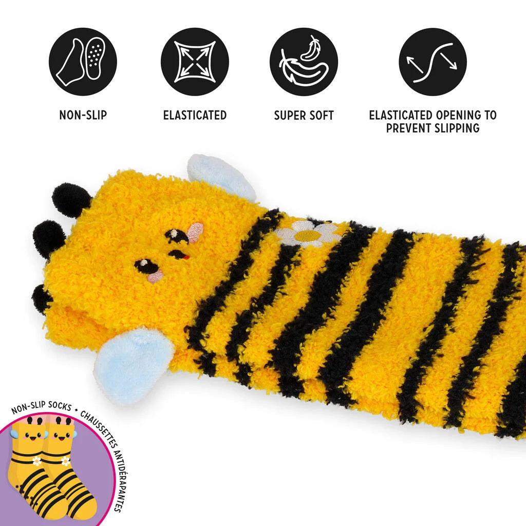 Legami - Calzini Antiscivolo per Bambini Bee Ape 26–34 - It’s a Match!