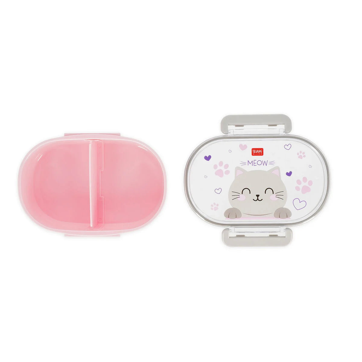 Porta Merenda Legami Snack & Go | Divisorio Removibile, Lavastoviglie, 3 Fantasie