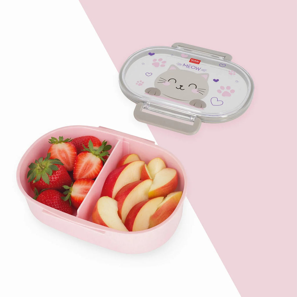 Porta Merenda Legami Snack & Go | Divisorio Removibile, Lavastoviglie, 3 Fantasie