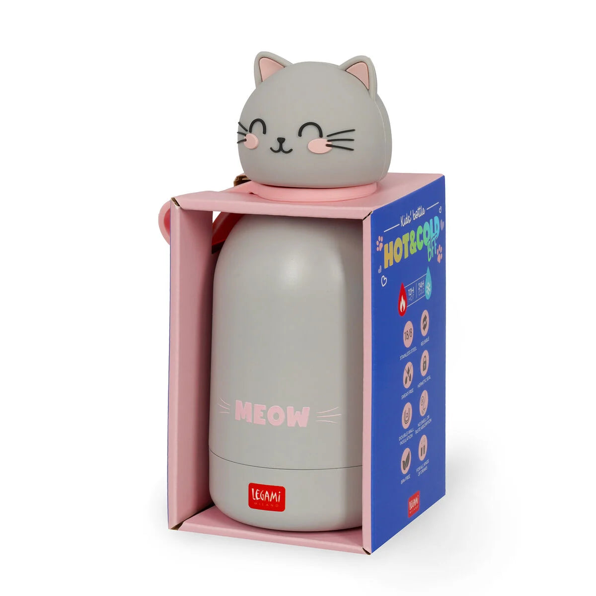 Borraccia Termica per Bambini Hot&Cold BFF Kitty – Legami