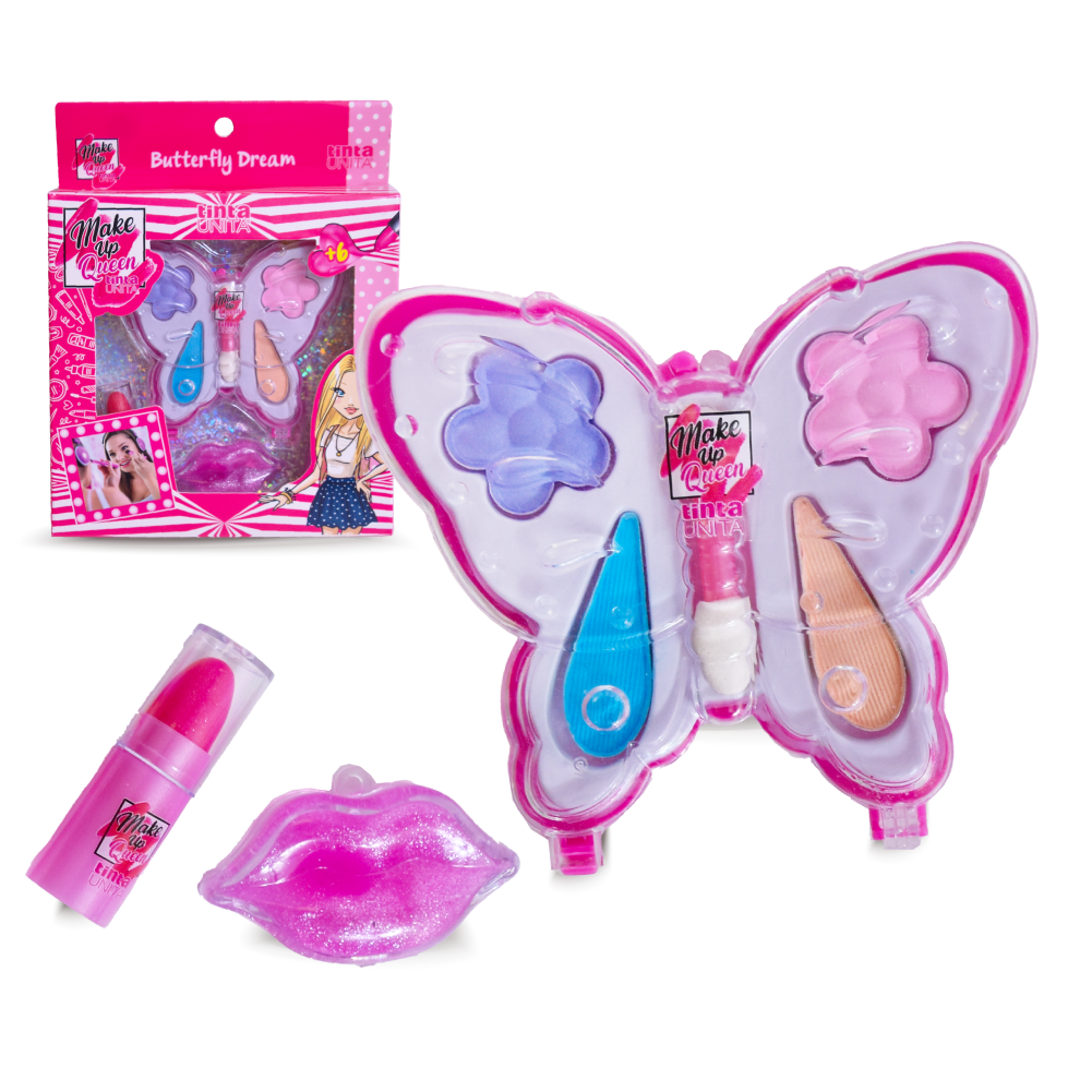 Butterfly Dream Make Up Set – Kit Trucchi per Bambine | Tinta Unita