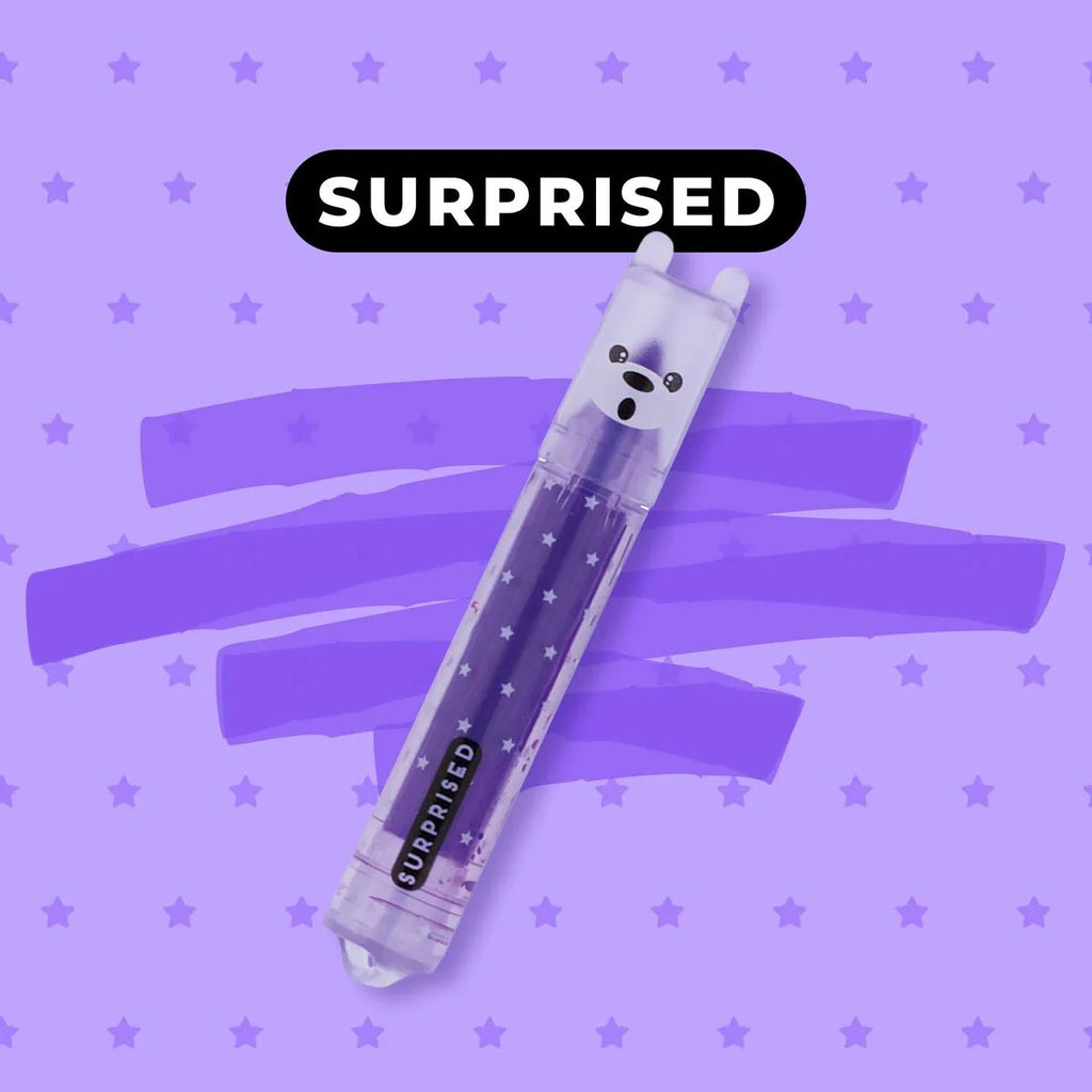 Legami-Set di 6 Mini Evidenziatori - Teddy's Mood