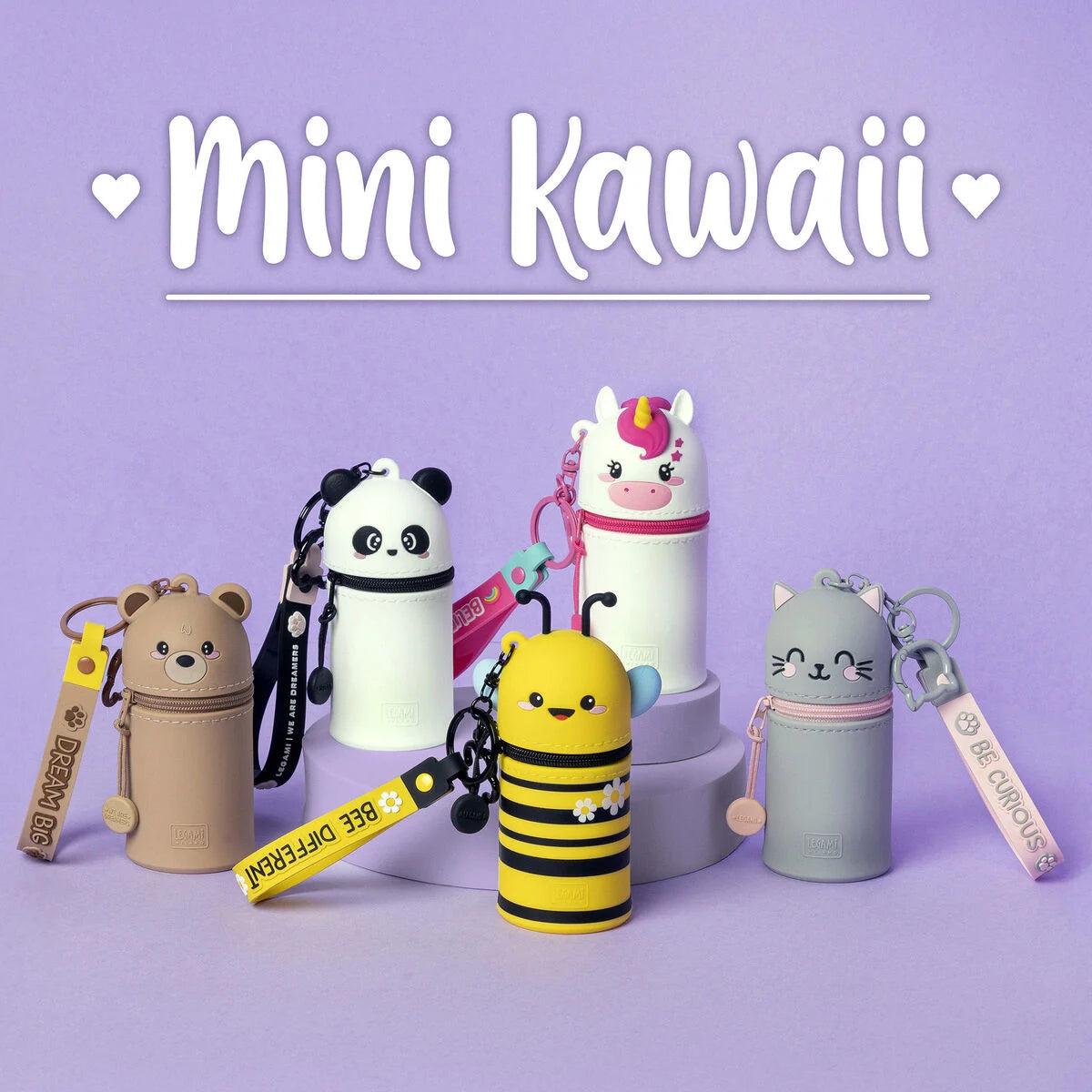 Legami: Portamonete con Portachiavi Teddy Bear - Mini Kawaii