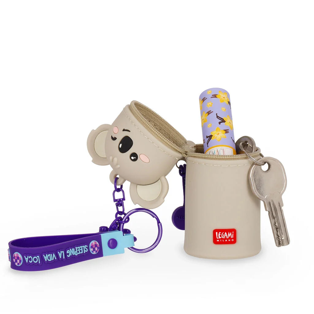 Legami - Portamonete con Portachiavi Koala - Mini Kawaii