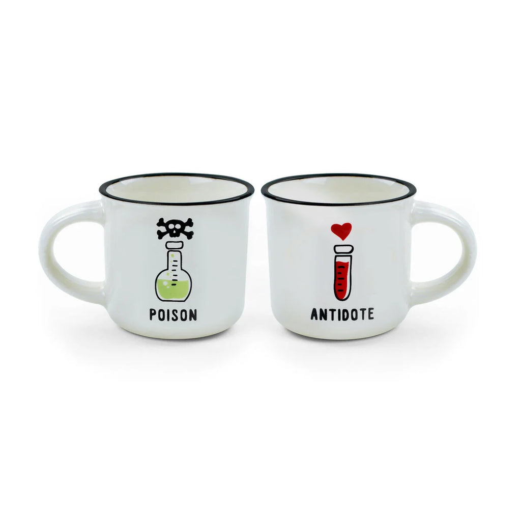 Legami: Set di 2 Tazzine da Caffè - Poison and Antidote - Espresso For Two