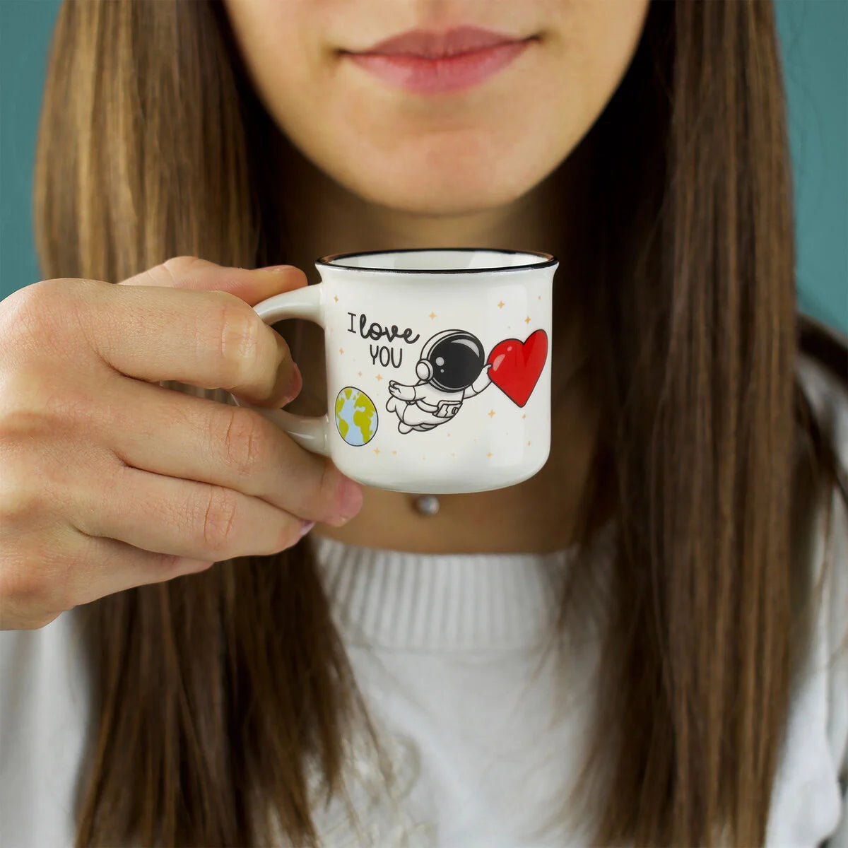 Legami: Set di 2 Tazzine da Caffè - Space - Espresso For Two