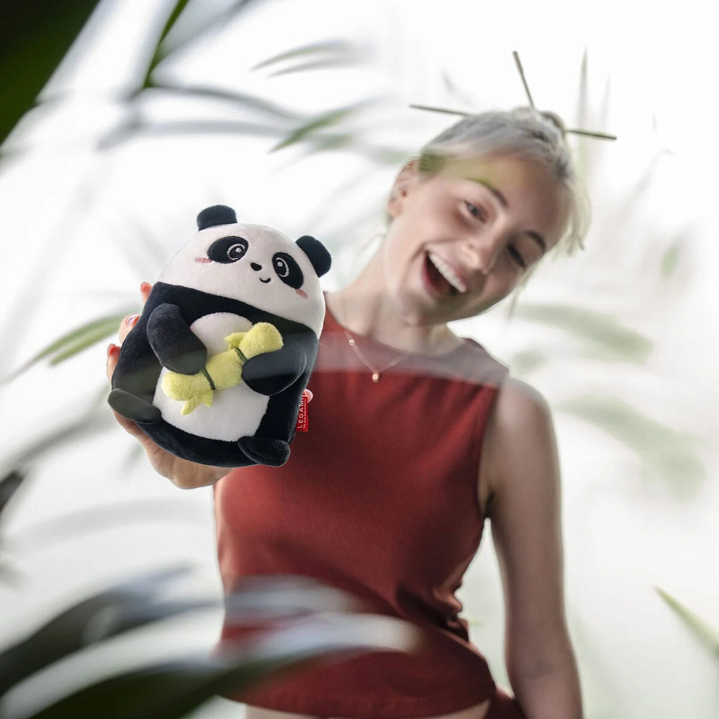 Legami Super Soft! Mini Panda – Peluche Morbidissimo con Carta d'Identità