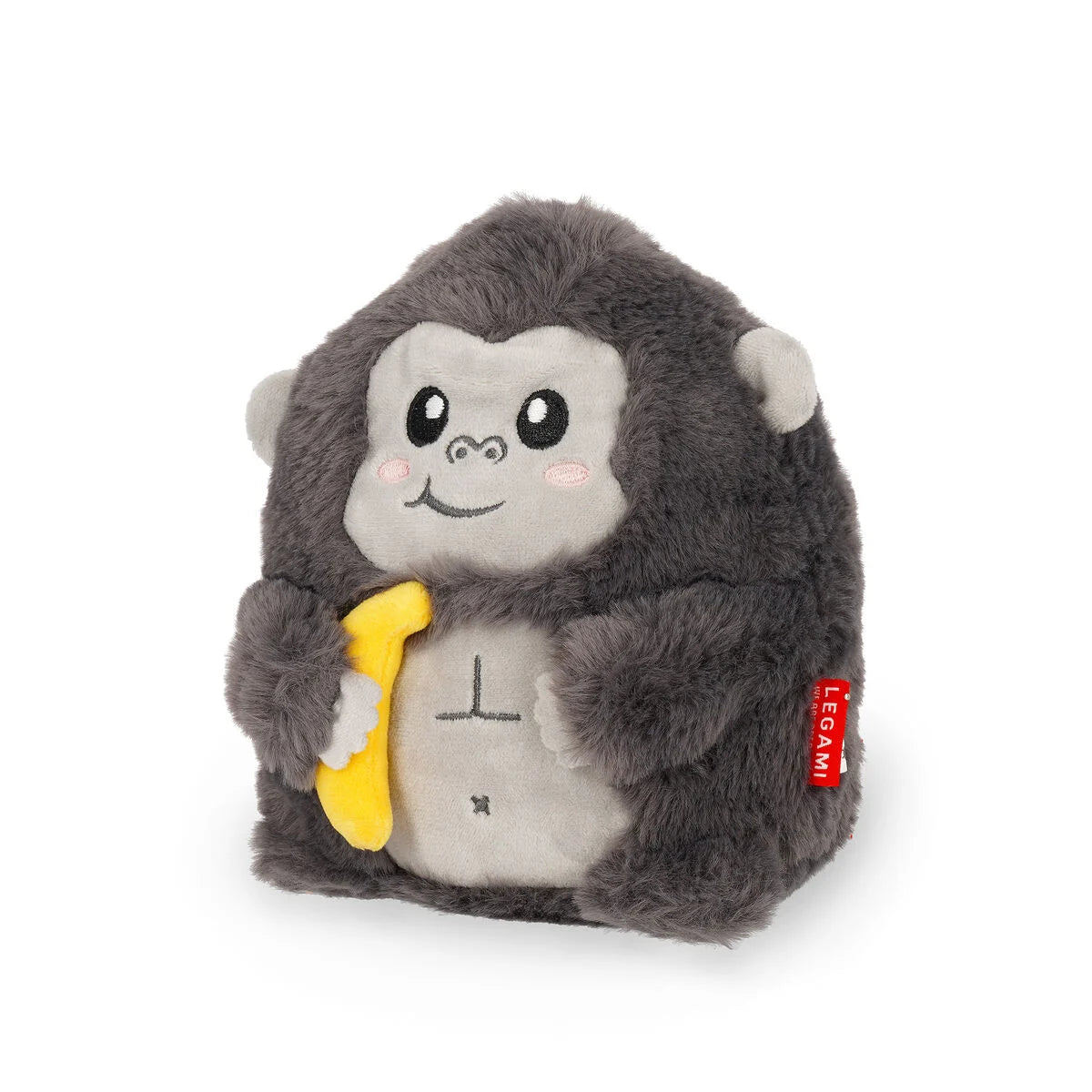 Legami Peluche Mini Gorilla Super Soft – Wild but Kind | Carta d’Identità Inclusa