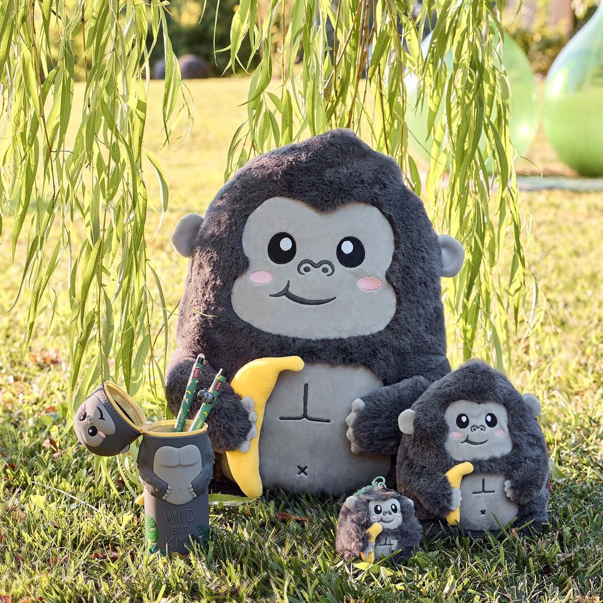 Legami Peluche Mini Gorilla Super Soft – Wild but Kind | Carta d’Identità Inclusa