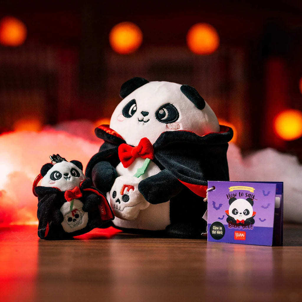 Legami Halloween Mini Peluche Panda Bam-Boo Super Soft – Versione Halloween da Collezionare