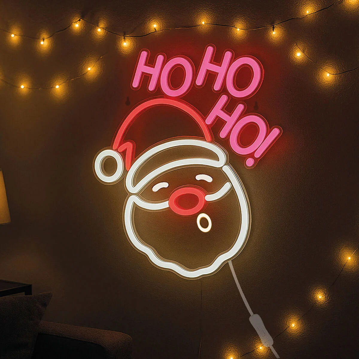 Lampada Led Effetto Neon - Santa Claus - It's a Sign