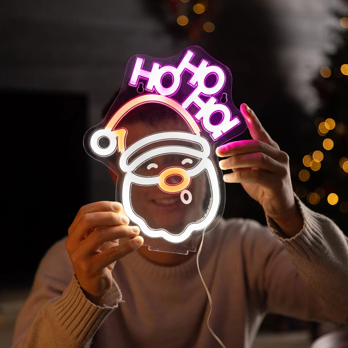 Lampada Led Effetto Neon - Santa Claus - It's a Sign