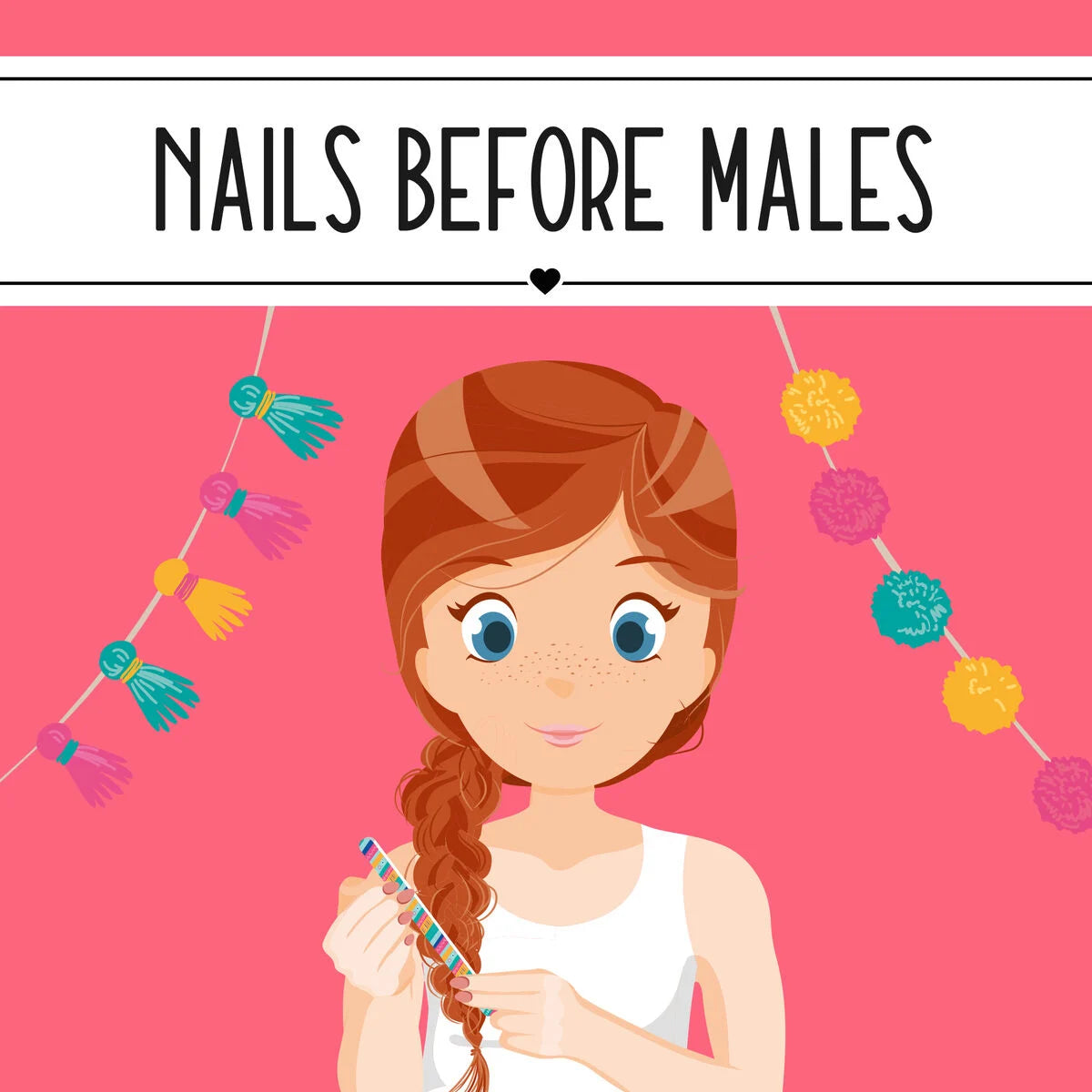 Legami Nails Before Males Llama – Set 3 Lime per Unghie Doppia Grana