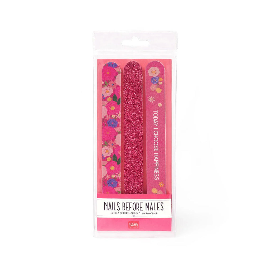 Legami Nails Before Males Flowers – Set 3 Lime per Unghie Doppia Grana
