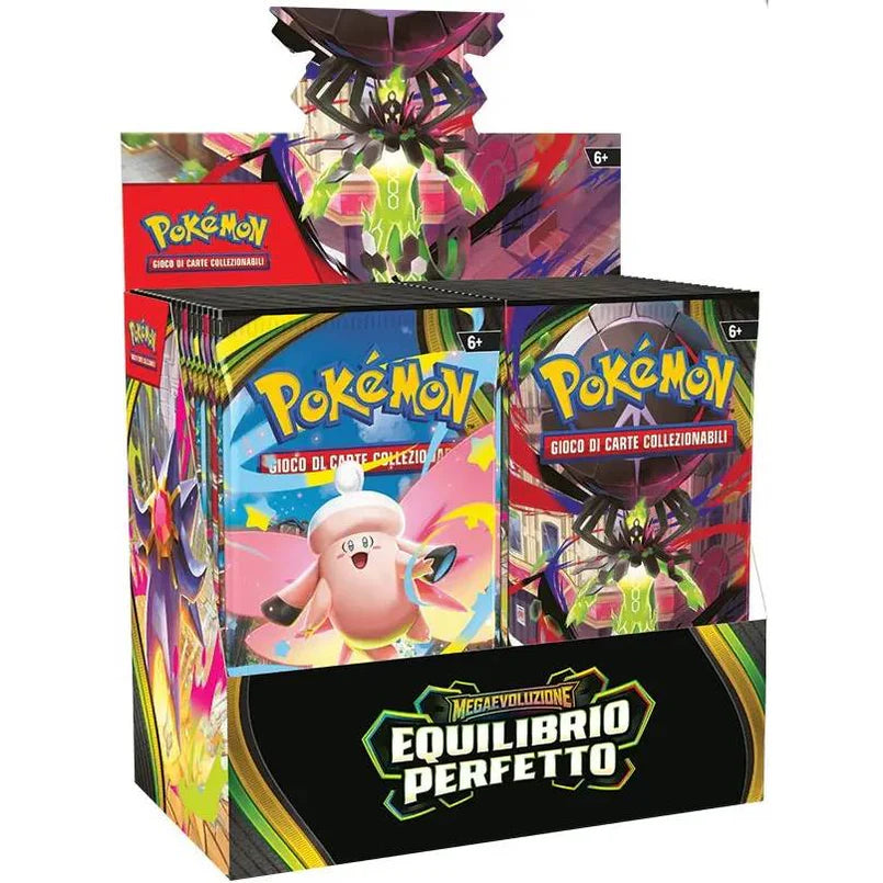 Pokémon GCC Megaevoluzione Equilibrio Perfetto – Busta Singola 10 Carte ITA