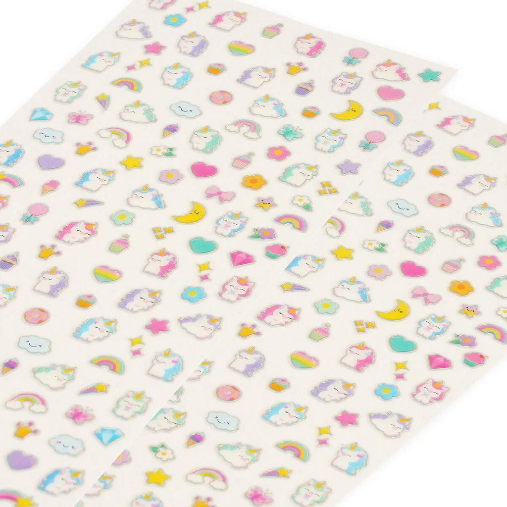 Legami Nail Stickers Unicorn – Adesivi per Unghie Colorati 140+