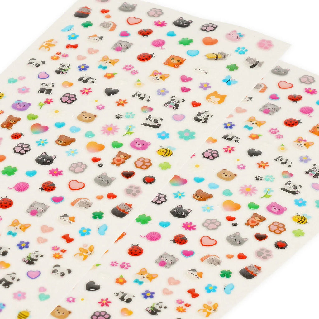 Legami Nail Stickers Cute Animals – Adesivi per Unghie con Animaletti 140+