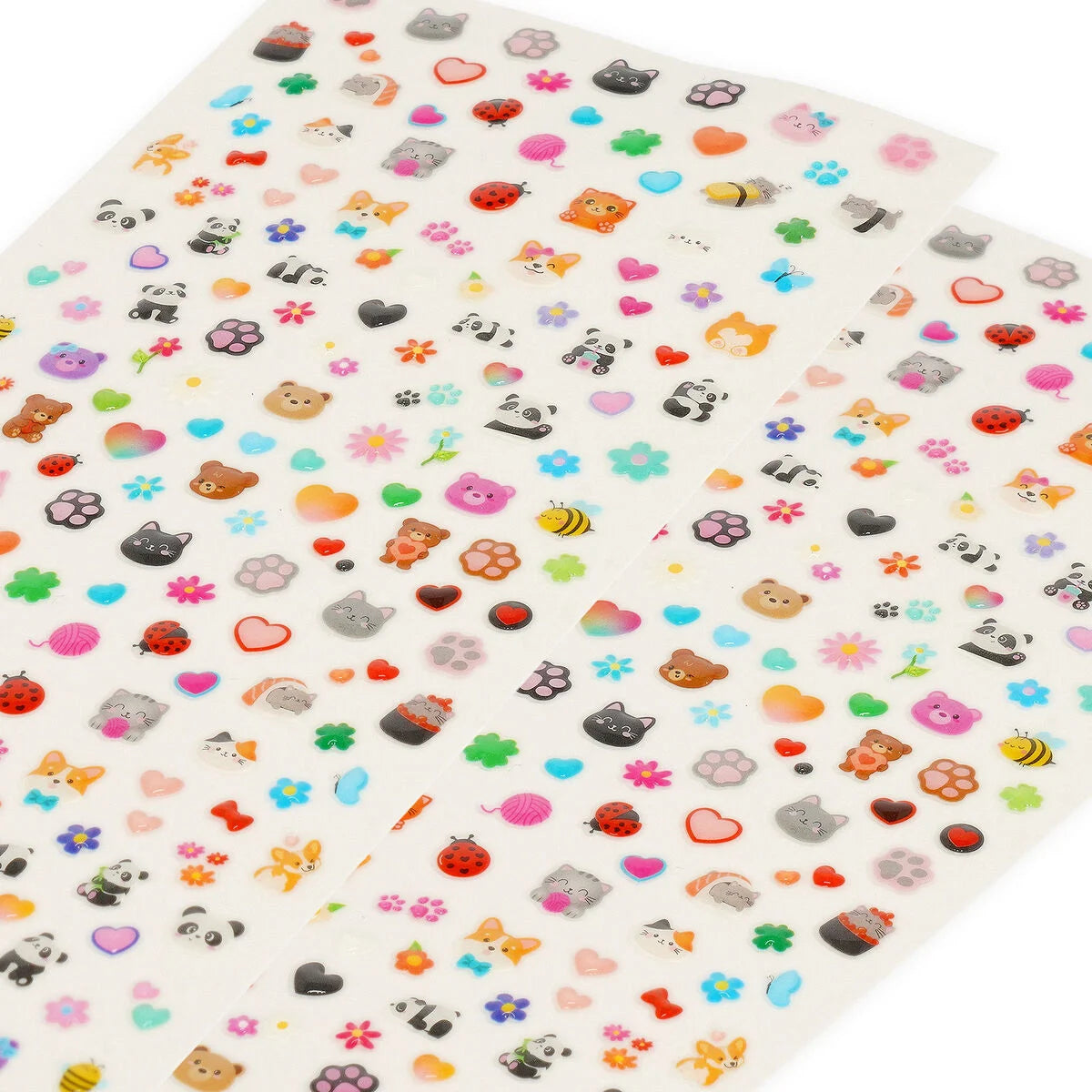 Legami Nail Stickers Cute Animals – Adesivi per Unghie con Animaletti 140+